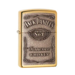 Jack Daniel’s Zippo Lighter Personalised – Brass