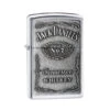 Jack Daniel’s Zippo Lighter Personalised – Chrome 1 Jack Daniel’s Zippo Lighter Personalised – Chrome -Fashion Accessories Zippo Lighter jack daniels silver personalised2