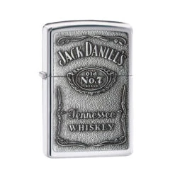Jack Daniel’s Zippo Lighter Personalised – Chrome