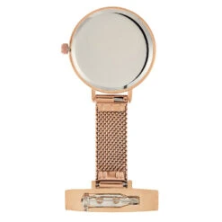 Mesh Strap Nurse Watch – Rose Slim -Fashion Accessories annie apple nurse watch rose mesh back