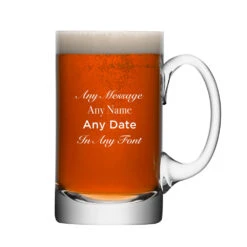 Modern Bar Personalised Tankard