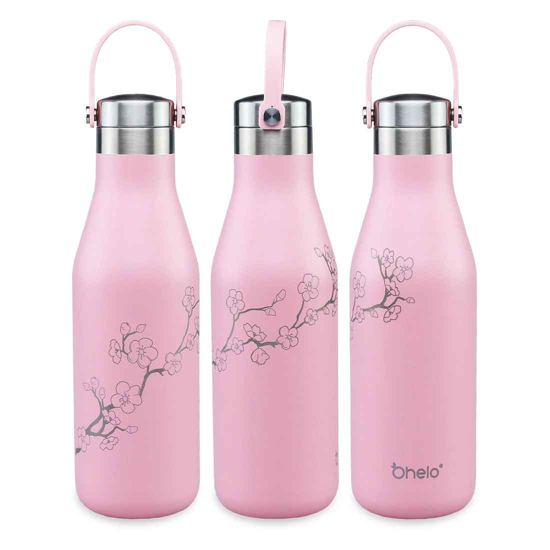 Ohelo Personalised Bottle – Pink Blossom 5 Ohelo Personalised Bottle – Pink Blossom - Image 3