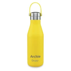 Ohelo Personalised Bottle – Yellow -Fashion Accessories bottle yellow2