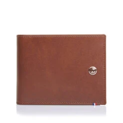 Dupont Line D Leather Wallet – Brown