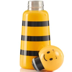 Skittle Personalised Bottle – Bumble Bee (300ml) -Fashion Accessories bumble bee personalised water cap off