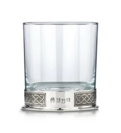 Personalised Pewter Celtic Whisky Glass Tumbler -Fashion Accessories cel622 1 scaled 1