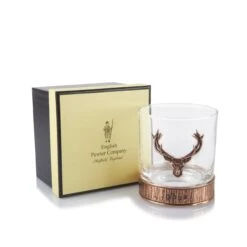 Personalised Copper Stag Head Whisky Glass -Fashion Accessories copper stag whiskey glass scaled 1