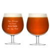 Personalised Craft Beer Glasses – Pair -Fashion Accessories craft beer pair example
