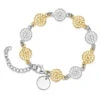 Daisy Chain Personalised Bracelet -Fashion Accessories daisy personalised bracelet full