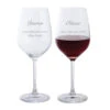 Dartington Wine Named Glasses – Set Of 2 -Fashion Accessories dartington red wine glass pair names