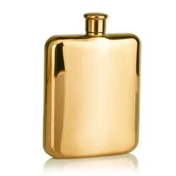 Luxury Gold Personalised Hip Flask