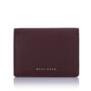 Hugo Boss Personalised Cardholder – Burgundy -Fashion Accessories hugo boss burgundy wallet