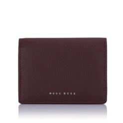 Hugo Boss Personalised Cardholder – Burgundy