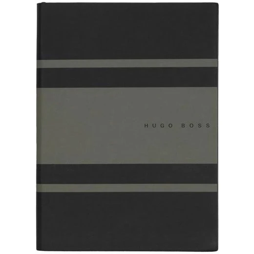 Hugo Boss Gear Lined Notebook – Khaki A5 3 Hugo Boss Gear Lined Notebook – Khaki A5