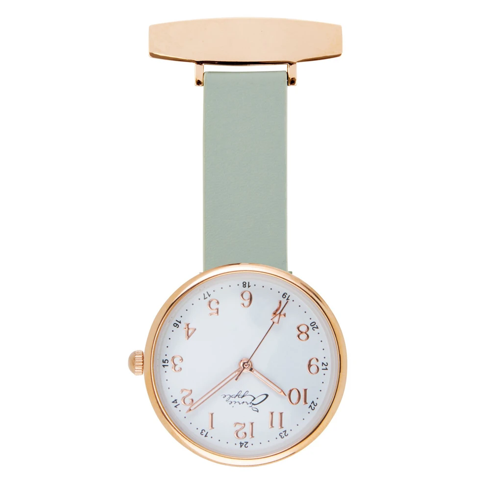 Interchangeable Nurses Watch – Rose/Sage 5 Interchangeable Nurses Watch – Rose/Sage - Image 3
