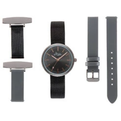 Interchangeable Nurses Watch – Gunmetal/Grey