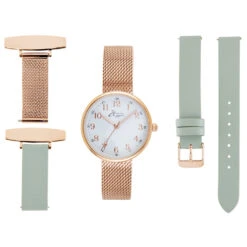Interchangeable Nurses Watch – Rose/Sage