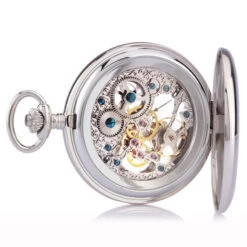 Fashion Accessories -Fashion Accessories jean pierre personalised pocket watch reverse