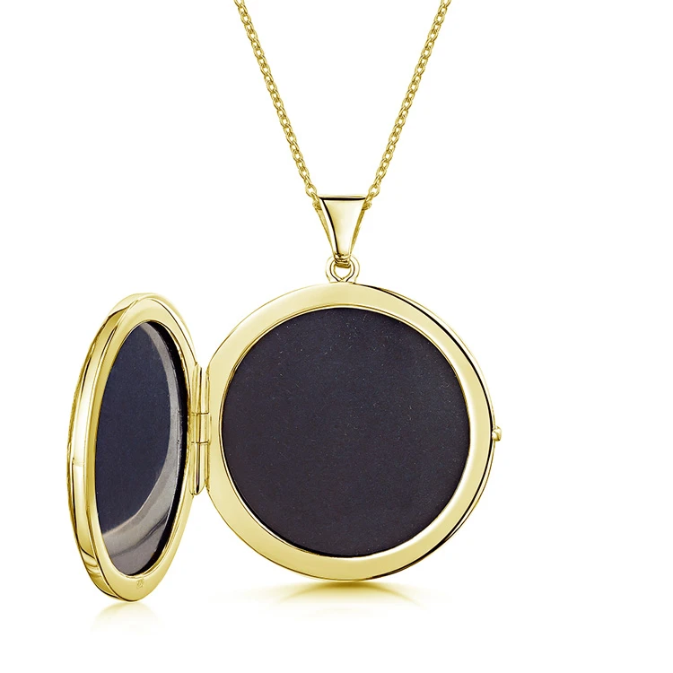 Large Tree Of Life Personalised Locket – Gold 4 Large Tree Of Life Personalised Locket – Gold - Image 2