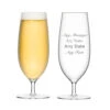 Personalised Pilsner Beer Glasses – Pair -Fashion Accessories lsa pilsner glass example