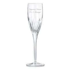 Luigi Bormioli Italian Personalised Champagne Flute