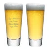 Personalised Madrid Lager Glasses – Pair