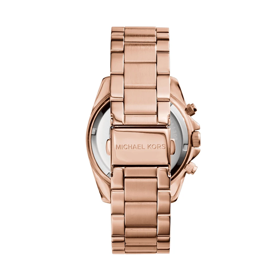 Ladies Michael Kors Chronograph Rose Gold Watch 6 Ladies Michael Kors Chronograph Rose Gold Watch - Image 4