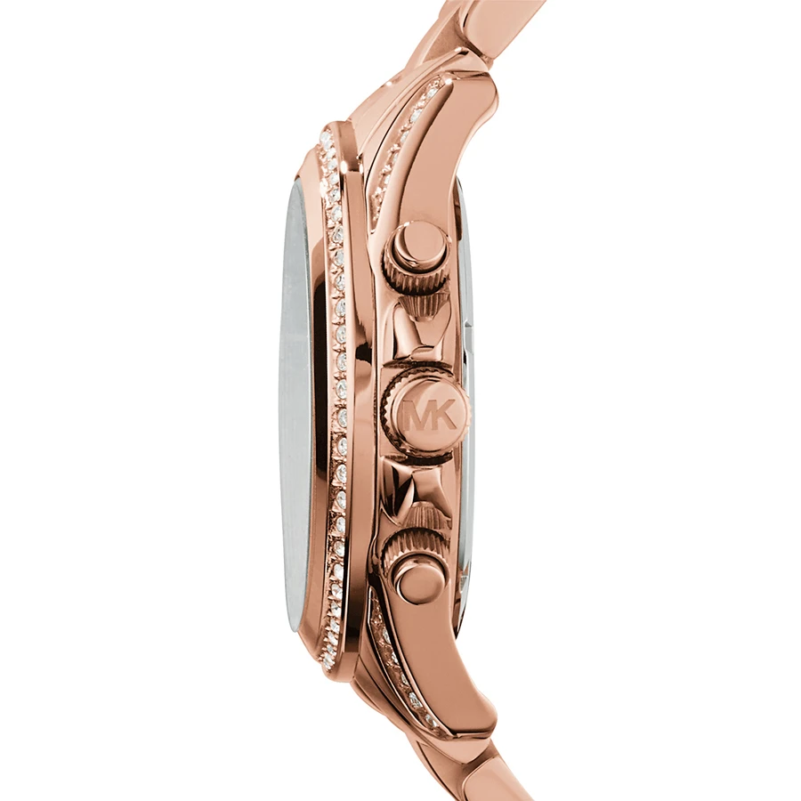 Ladies Michael Kors Chronograph Rose Gold Watch 4 Ladies Michael Kors Chronograph Rose Gold Watch - Image 2