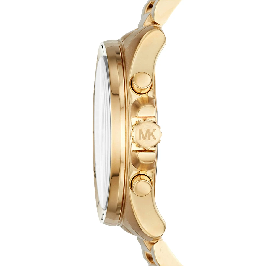Michael Kors Oversized Gold Mens Engraved Watch 5 Michael Kors Oversized Gold Mens Engraved Watch - Image 3