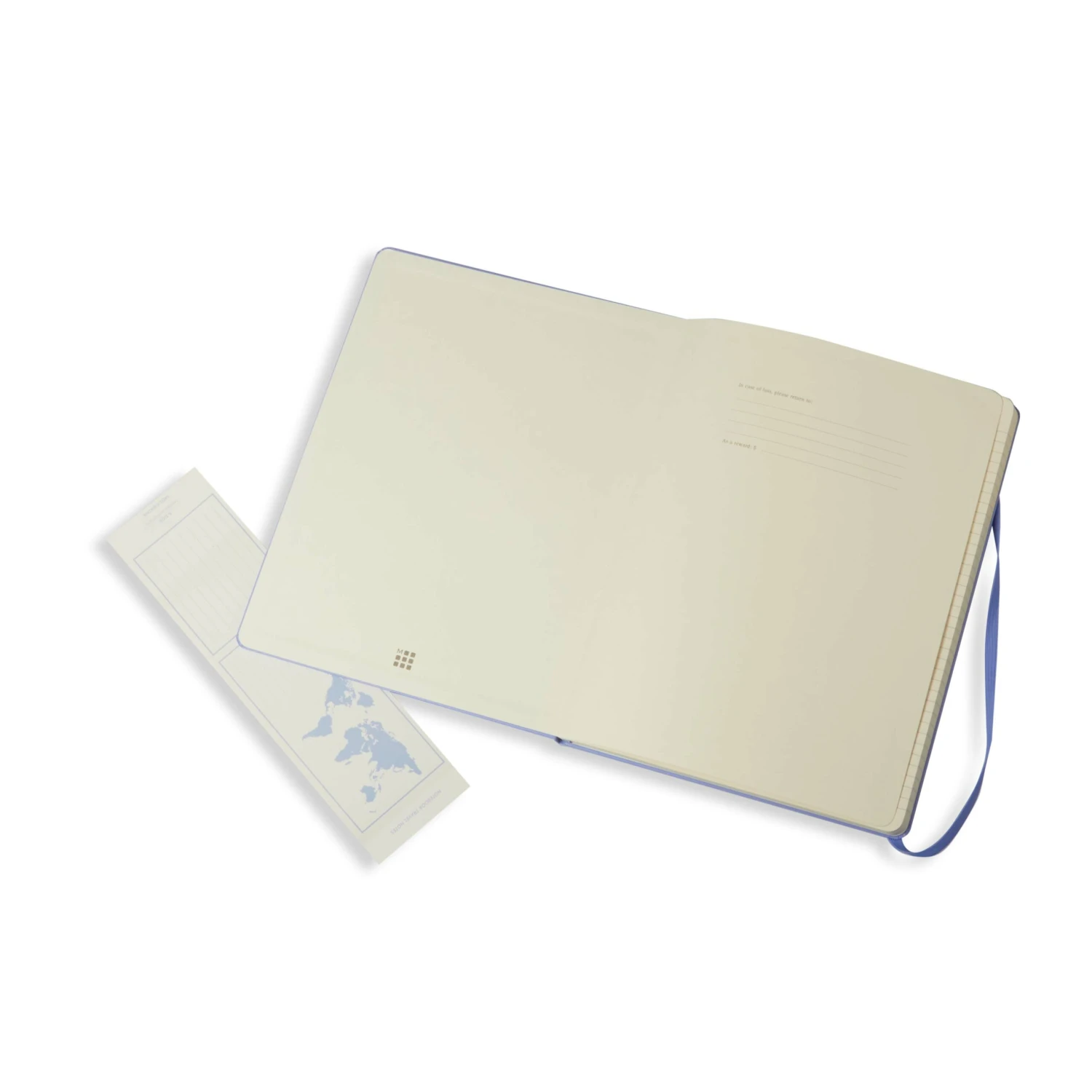 Moleskine Classic Notebook – Hydrangea Blue Extra-Large 4 Moleskine Classic Notebook – Hydrangea Blue Extra-Large - Image 2