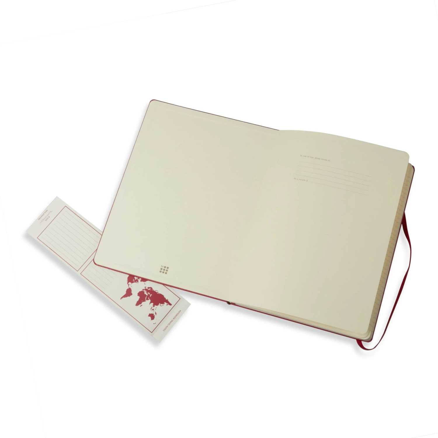 Moleskine Classic Notebook – Scarlet Red Extra-Large 4 Moleskine Classic Notebook – Scarlet Red Extra-Large - Image 2
