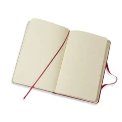 Moleskine Classic Notebook – Scarlet Red Large -Fashion Accessories mq large Scarlett open scaled 1