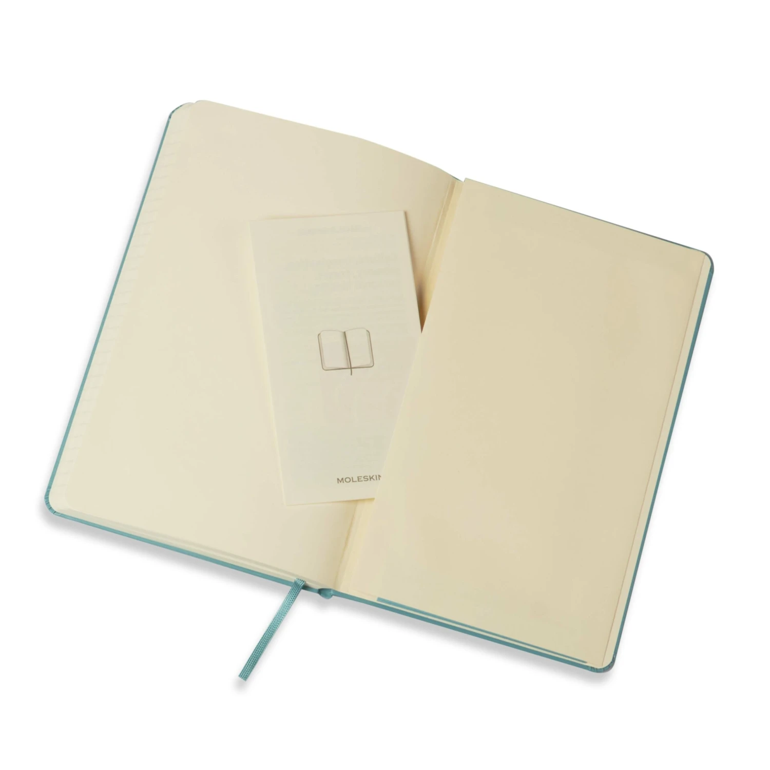 Moleskine Classic Notebook – Reef Blue Large 6 Moleskine Classic Notebook – Reef Blue Large - Image 4