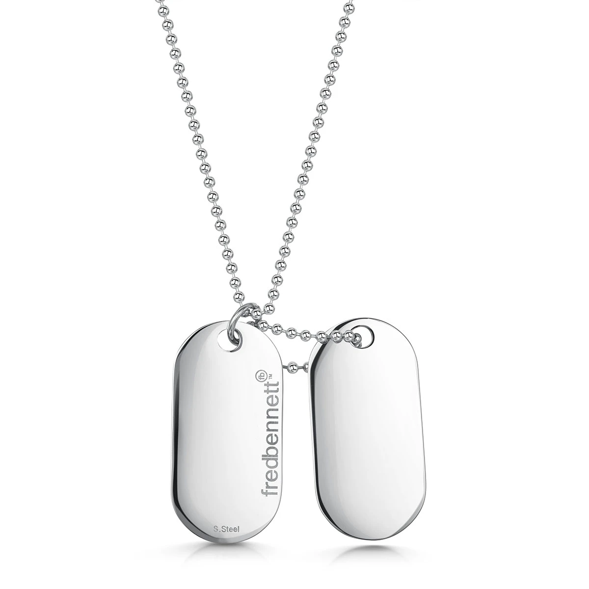 Double Dog Tag Necklace 3 Double Dog Tag Necklace