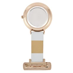 Nurses Engraved Leather Fob Watch – Rose/Marble -Fashion Accessories nurse watch leather fob engraved
