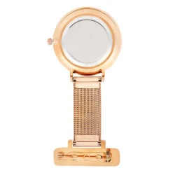 Mesh Strap Nurse Watch – Rose -Fashion Accessories nurse watch mesh strap engraved 1