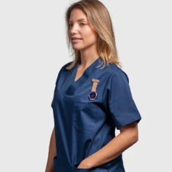 Coluri Rose Gold Mesh Nurse Watch – Blue -Fashion Accessories nurse watch model rose mesh fob blue