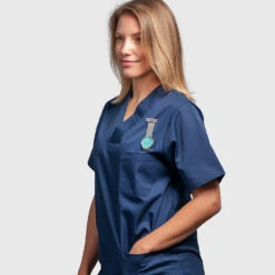 Coluri Silver Mesh Nurse Watch – Green Dial -Fashion Accessories nurse watch model silver mesh fob green