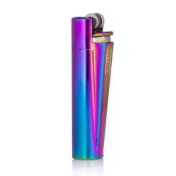 Rainbow Clipper Lighter Engraved