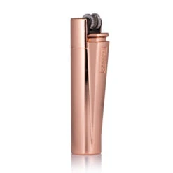 Rose Gold Clipper Lighter Engraved