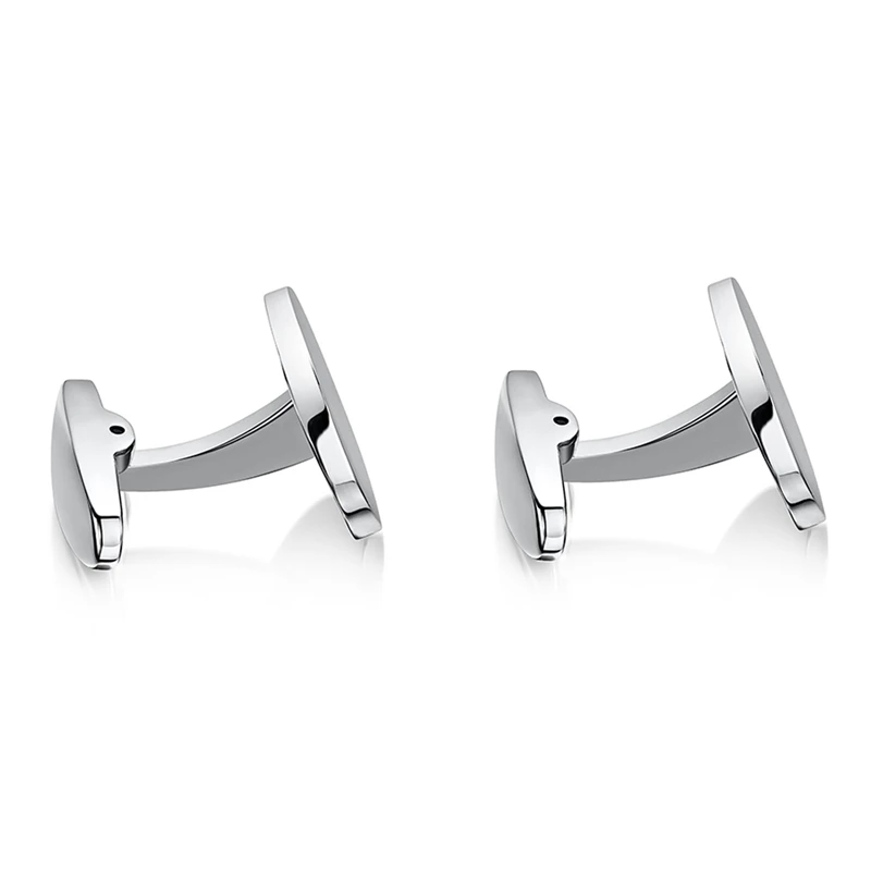 Personalised Cufflinks – Round 5 Personalised Cufflinks – Round - Image 3