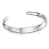 Solid Silver Men’s Flat Top Bangle 2 Solid Silver Men’s Flat Top Bangle -Fashion Accessories personalised mens solid silver bracelet hero