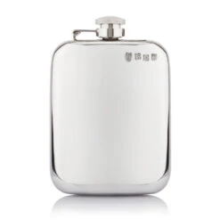 Pewter 6oz Personalised Hip Flask