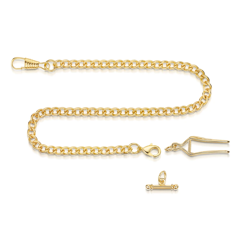 Double Hunter Skeleton Pocket Watch – Gold 7 Double Hunter Skeleton Pocket Watch – Gold - Image 5