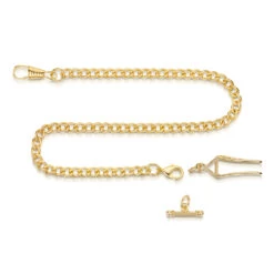 Photo Pocket Watch – Gold -Fashion Accessories personalised pocket watch chain gold albert belt