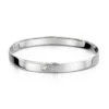 Sterling Silver Plain Baby Bangle