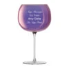 Personalised Aurora Gin Glass