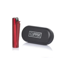 Red Clipper Lighter Engraved 7 Red Clipper Lighter Engraved -Fashion Accessories red clipper in box