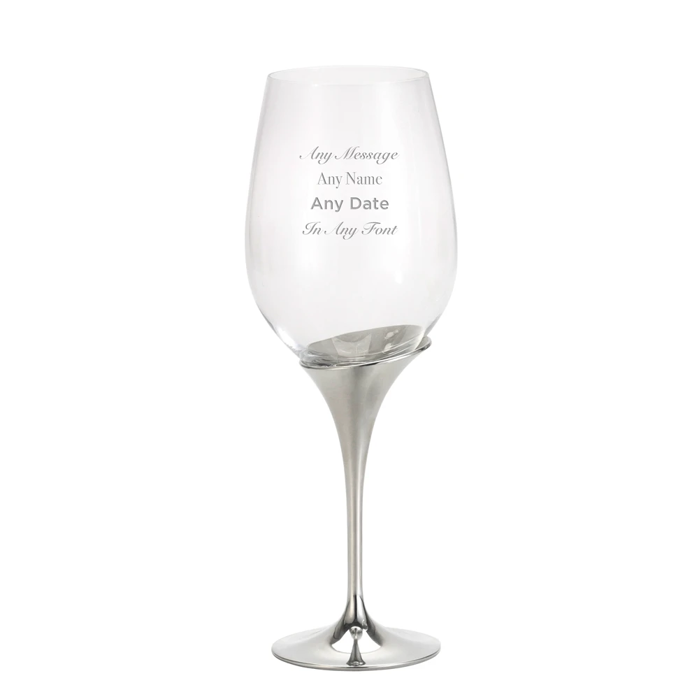 Royal Selangor Domain Pewter Wine Glass 3 Royal Selangor Domain Pewter Wine Glass
