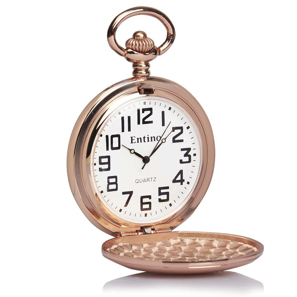Rose Gold Personalised Pocket Watch 4 Rose Gold Personalised Pocket Watch - Image 2